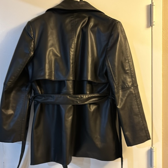 Zara faux leather coat - Picture 5 of 6